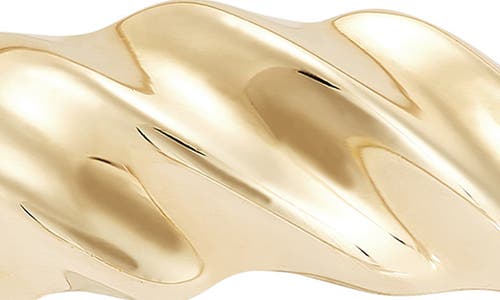 Frankie & Zoe Shrimp Band Ring In Gold