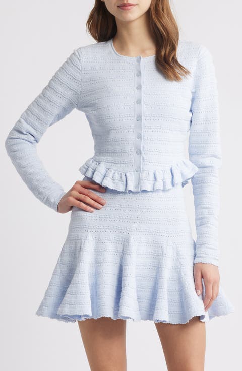 Rogan Pointelle Cardigan