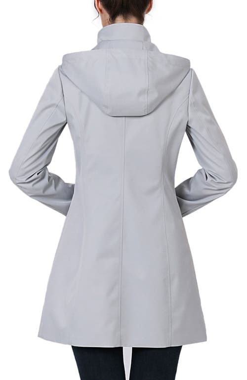 Kimi & Kai Molly Hooded Anorak Jacket In Gray