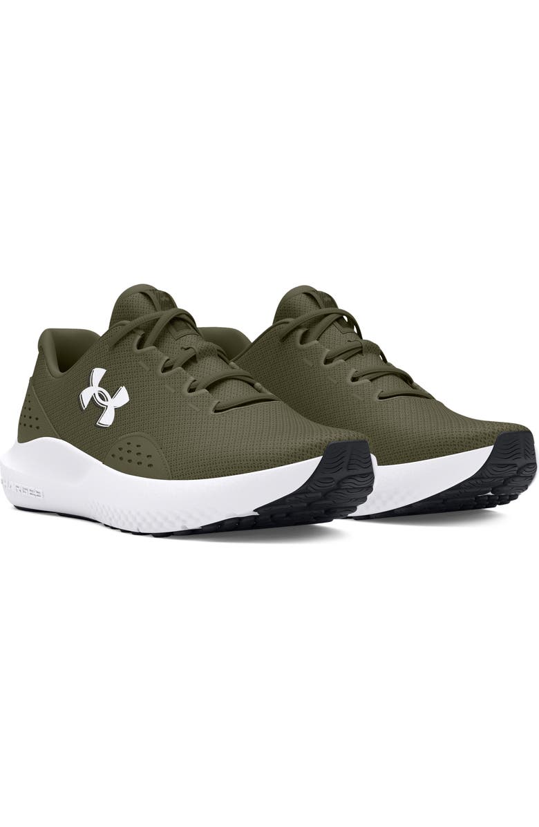 Under Armour Charged Surge 4 Running Shoe, Main, color, Marine Green