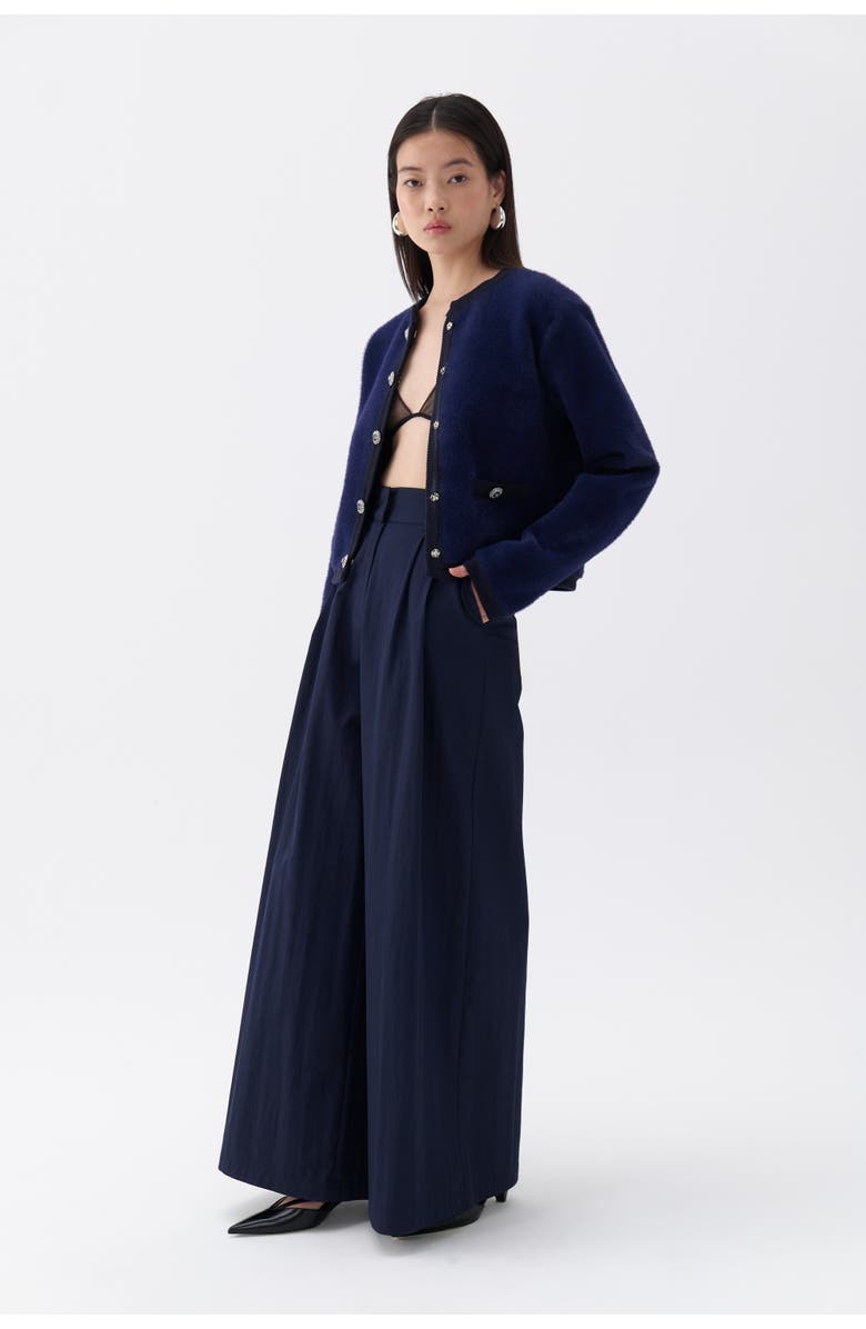 Nocturne Buttoned Knitwear Cardigan, Alternate, color, 