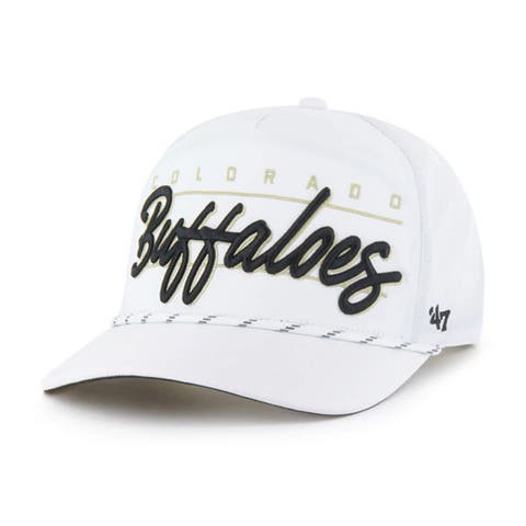 Men's '47 White Colorado Buffaloes Condor Hitch brrr° Adjustable Hat