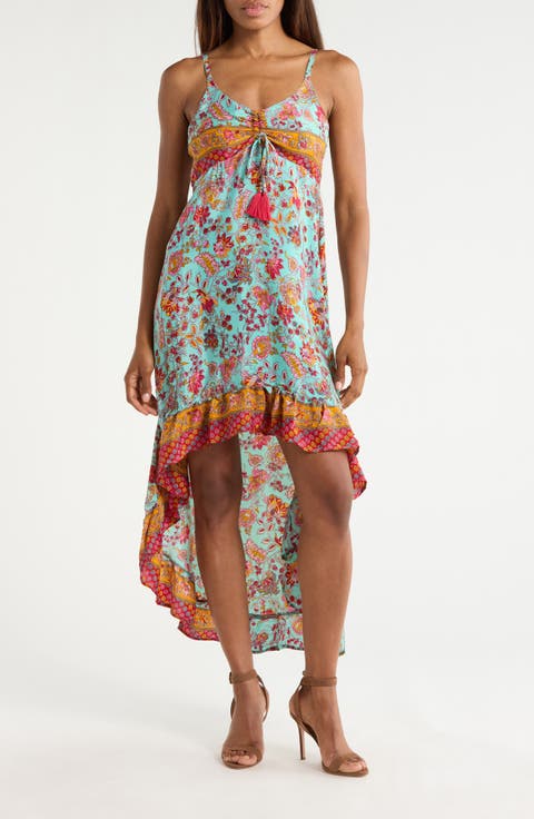 Strappy High Low Dress