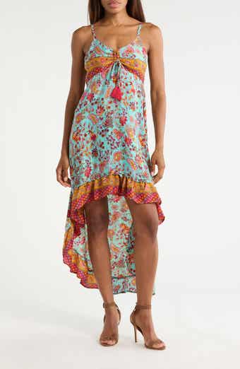 Strappy High Low Dress
