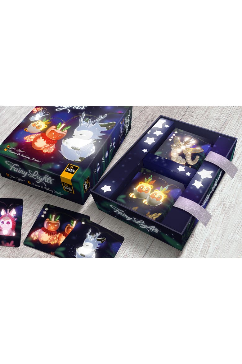 Fairy Lights Card Drafting Game, Family, Sit Down Games 8+, Alternate, color, Multicolored