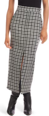 FIFTEEN TWENTY Elyce Front Slit Midi Skirt