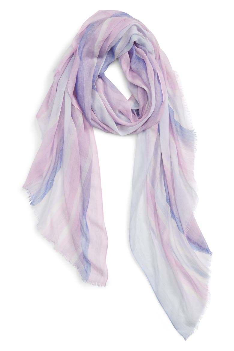 Yarn Dyed Stripe Wrap, Alternate, color, PURPLE COMBO UNICORN STRIPE