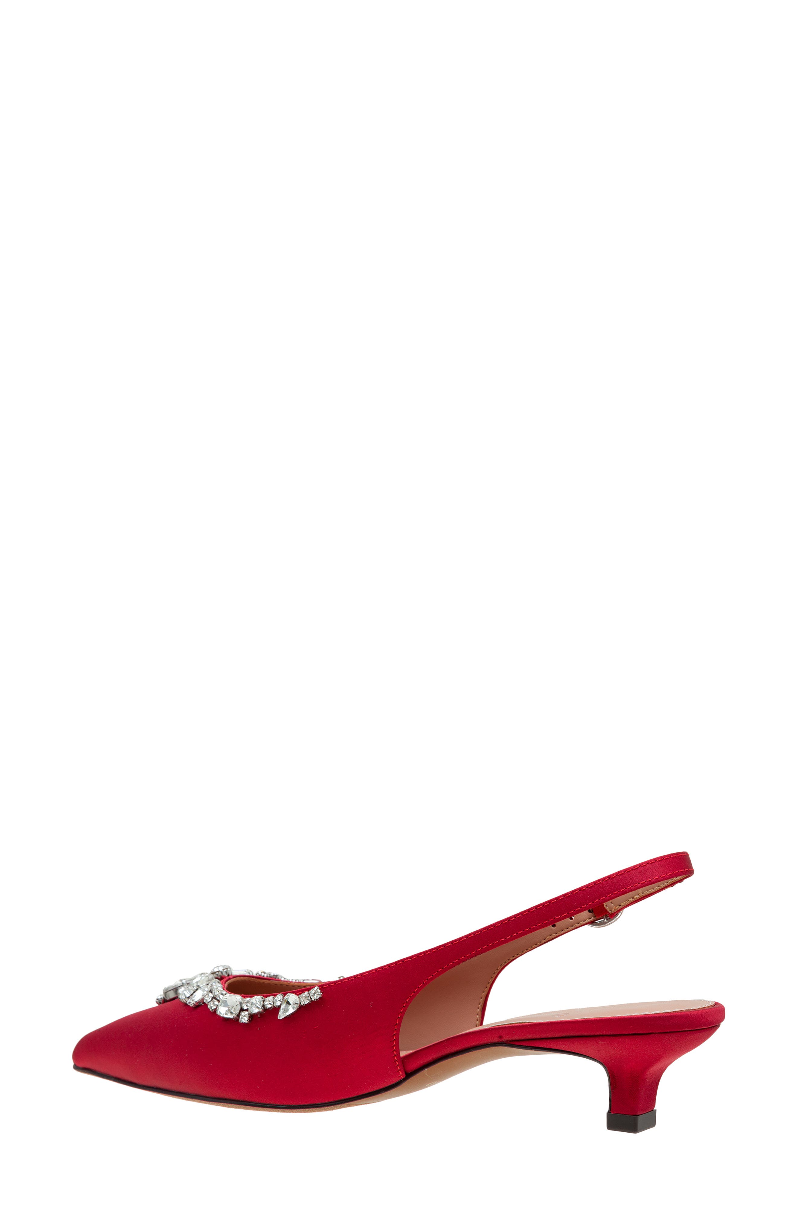 Crystal Embellished Slingback Pump - image 4