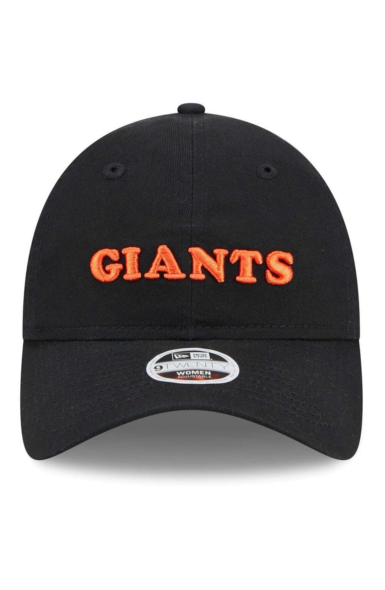 New Era Women's New Era Black San Francisco Giants Shoutout 9TWENTY Adjustable Hat, Alternate, color, 