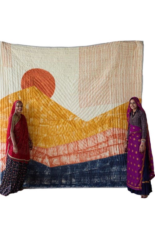 Cqc La Ouray Bedding Set With 2 Shams In Multi