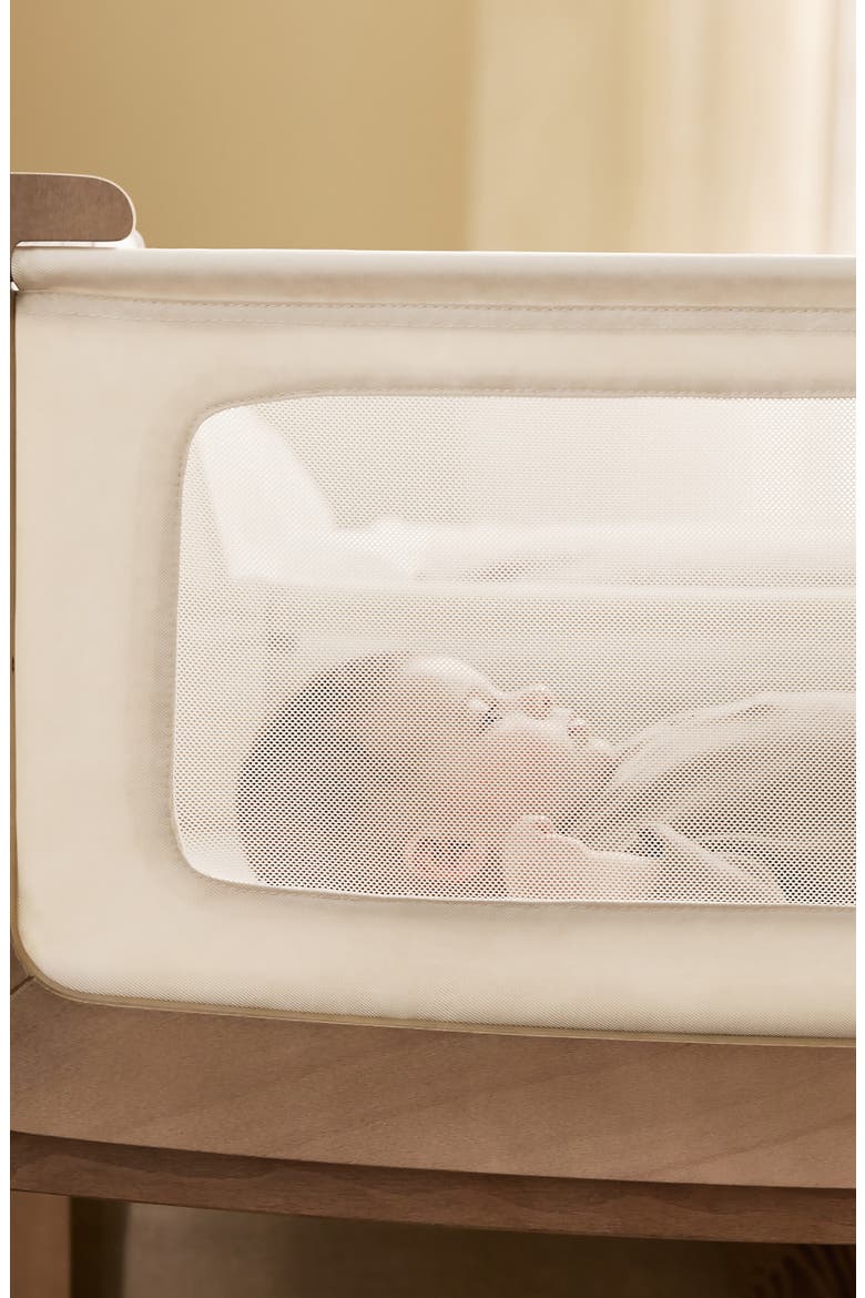 The SnüzPod5 Bedside Bassinet, Alternate, color, WALNUT
