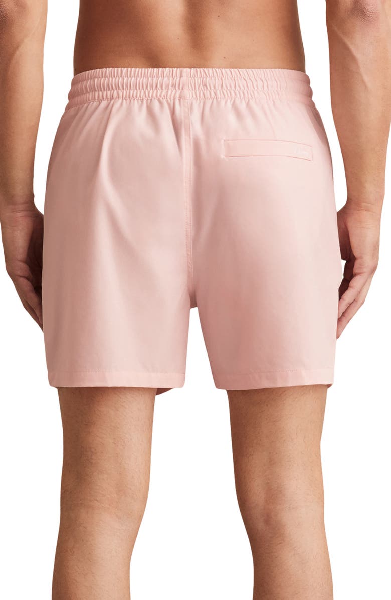 Reiss Cliff Swim Trunks, Alternate, color, Pink