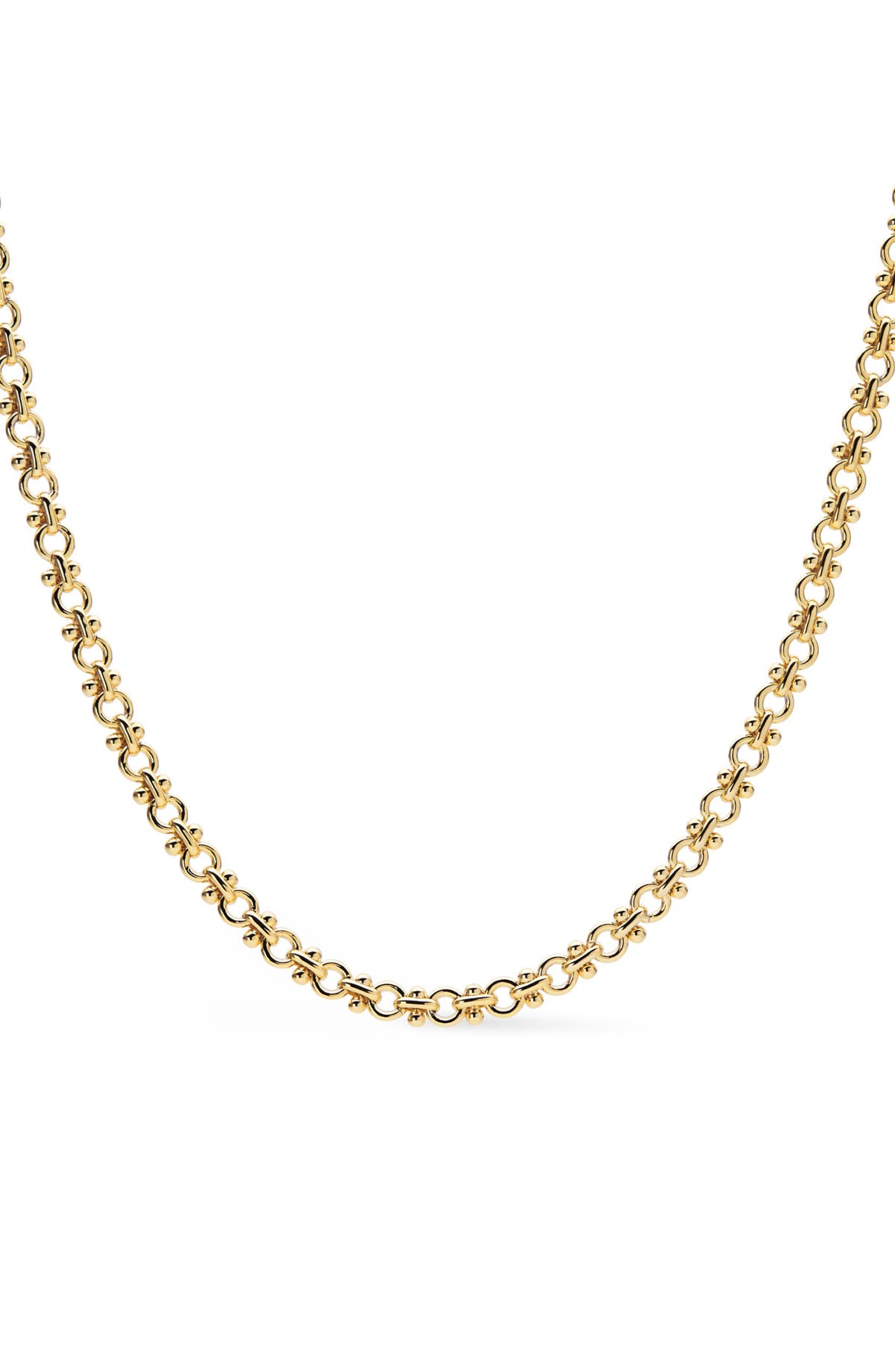 Ana Luisa Hayden thick gold chain necklace