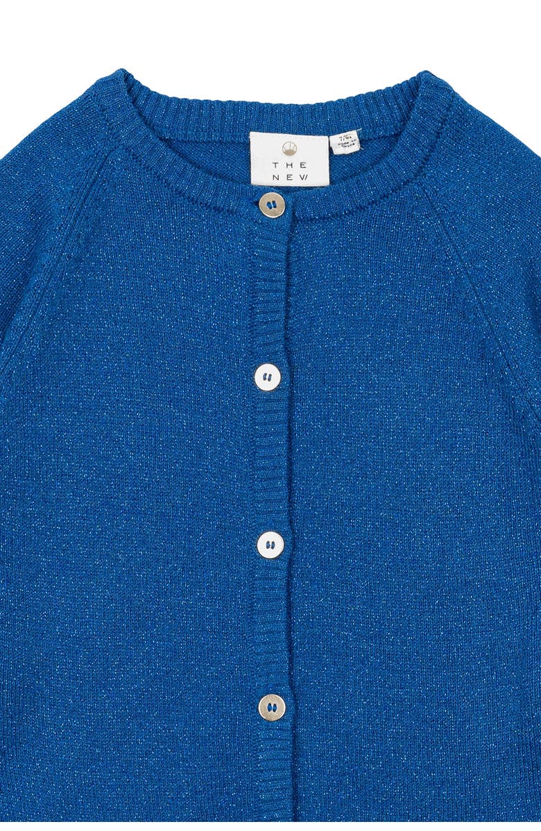 THE NEW Kids' Eve Glitter Cardigan, Alternate, color, Daphne