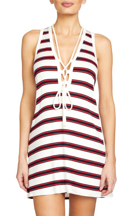 Amy Stripe Cover-Up Tunic