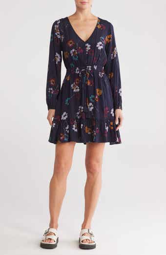 Lovestitch Long Sleeve Floral Print Dress