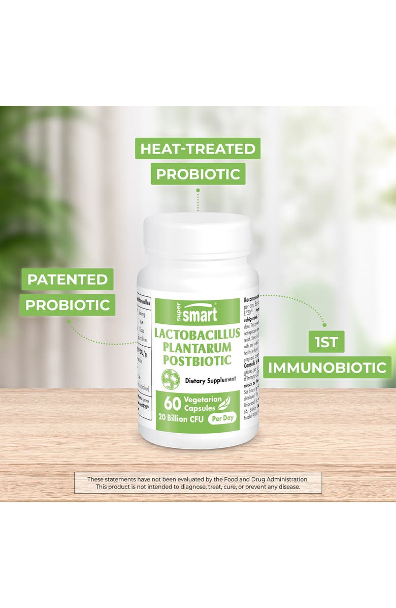 SuperSmart Lactobacillus Plantarum, Alternate, color, NO COLOR