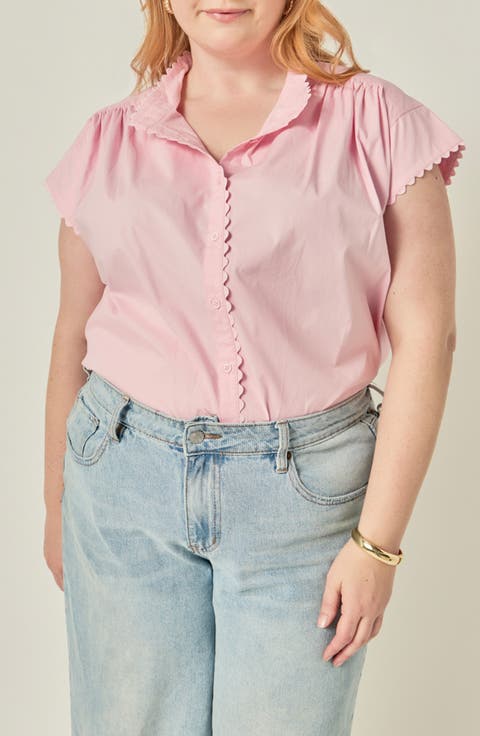 Ric-Rac Cotton Shirt