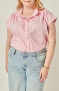 English Factory Ric-Rac Cotton Shirt