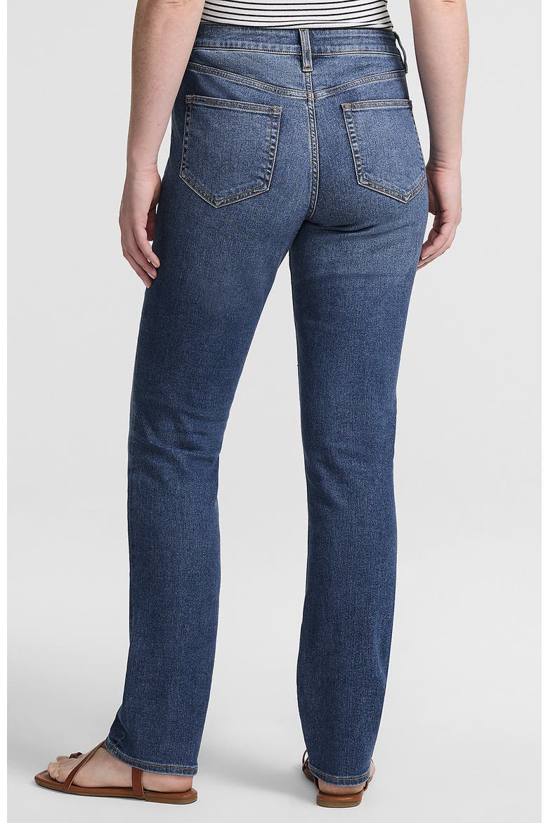 Recover Mid Rise Straight Leg Blue Jeans, Alternate, color, Indigo Tide Blue