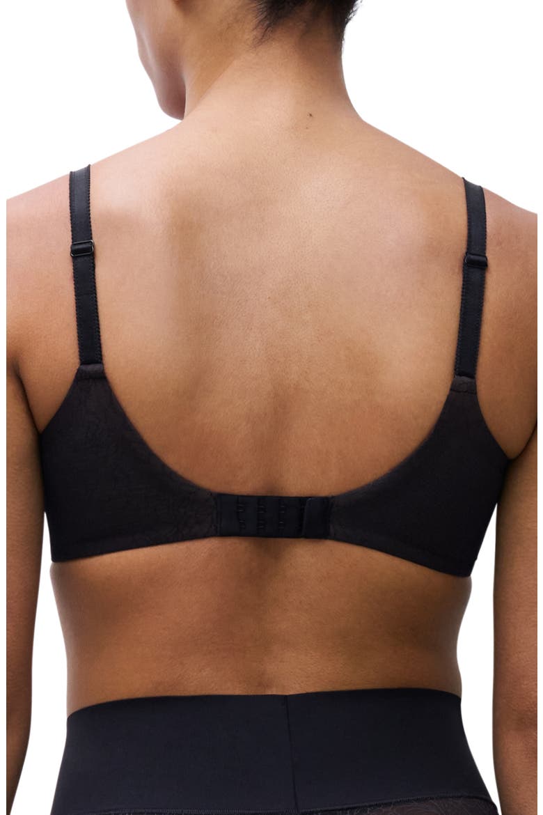 Belle Seamless Underwire Bra, Alternate, color, BLACK