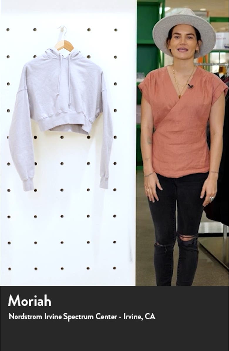 Cool Crop Hoodie, sales video thumbnail