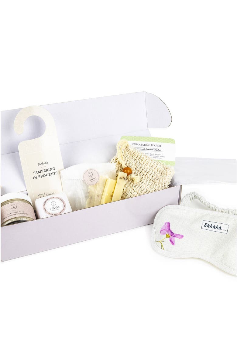 Lizush Pamper Gift Set | Pamper Box | Gift for Co-worker | Nurse | Career | Mom | Sister | BFF | Affection | Appreciation, Alternate, color, NO COLOR