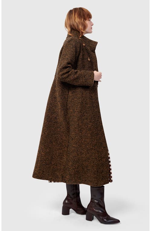 Alembika Tash Long Coat In Brown