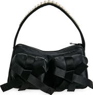 Simone Rocha Classic Bow Satin Shoulder Bag