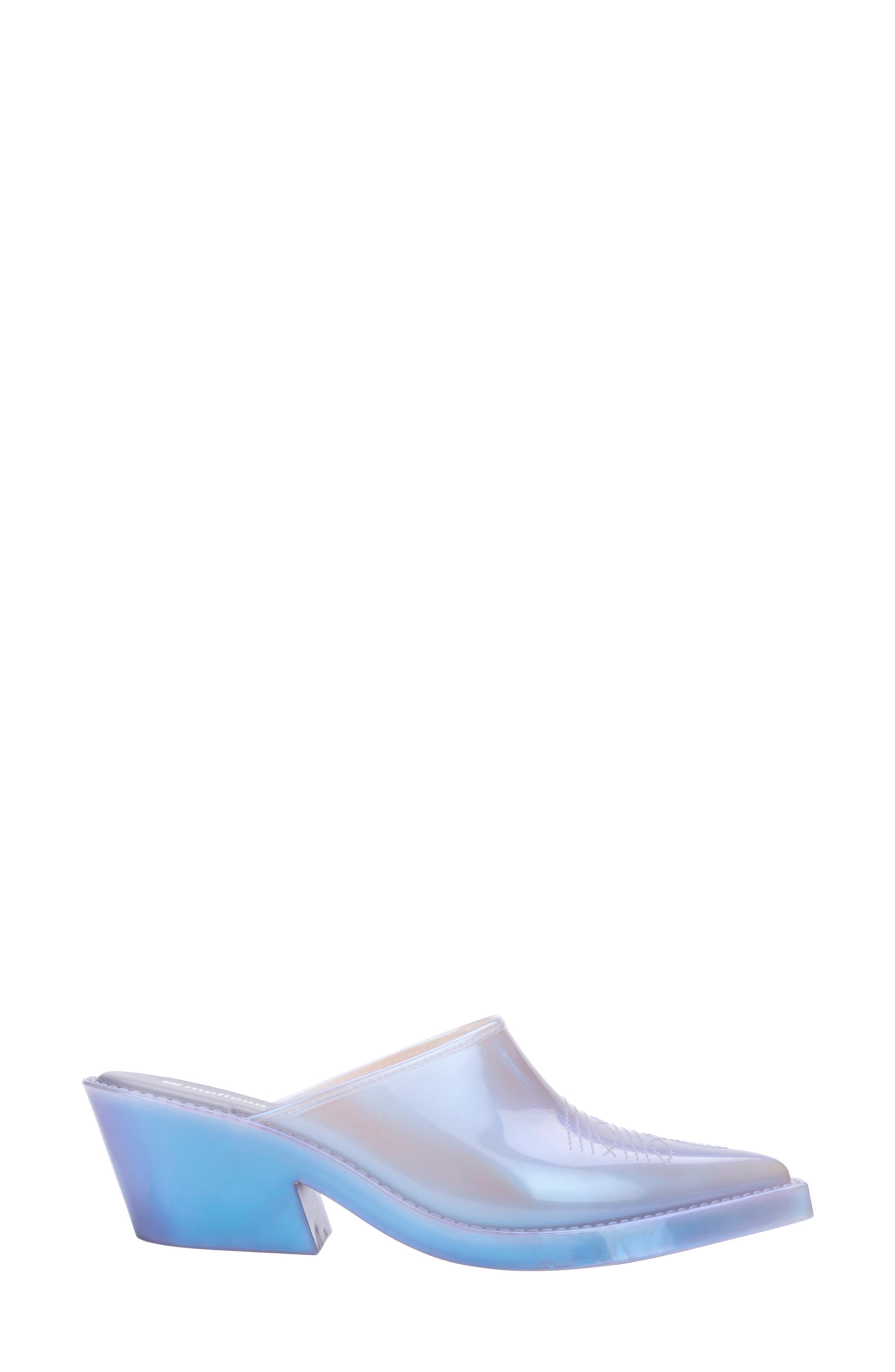 Texas Mule, Alternate, color, PEARLY BLUE