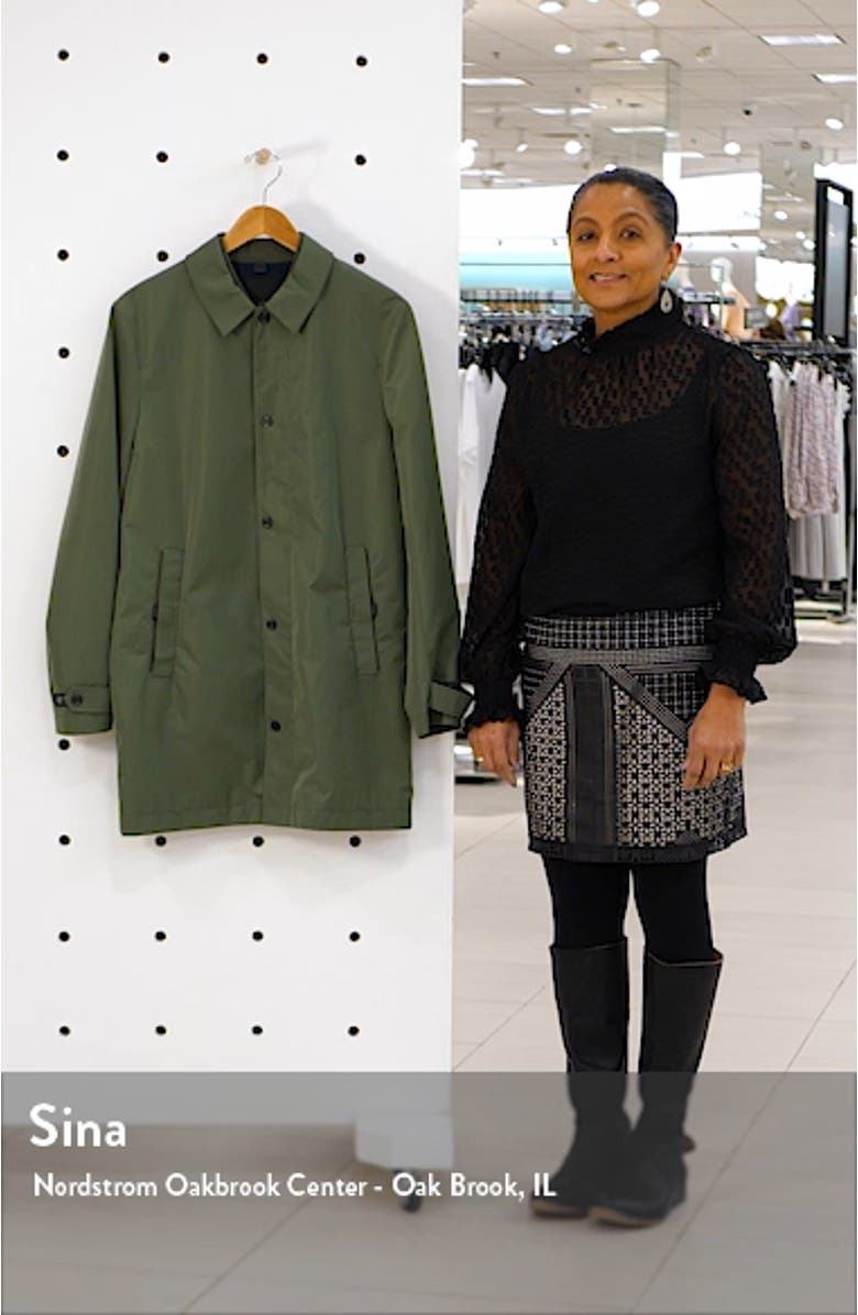 Slim Fit Packable Mac Jacket, sales video thumbnail