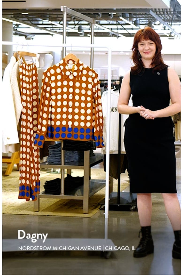 Elise Polka Dot Woven Top video