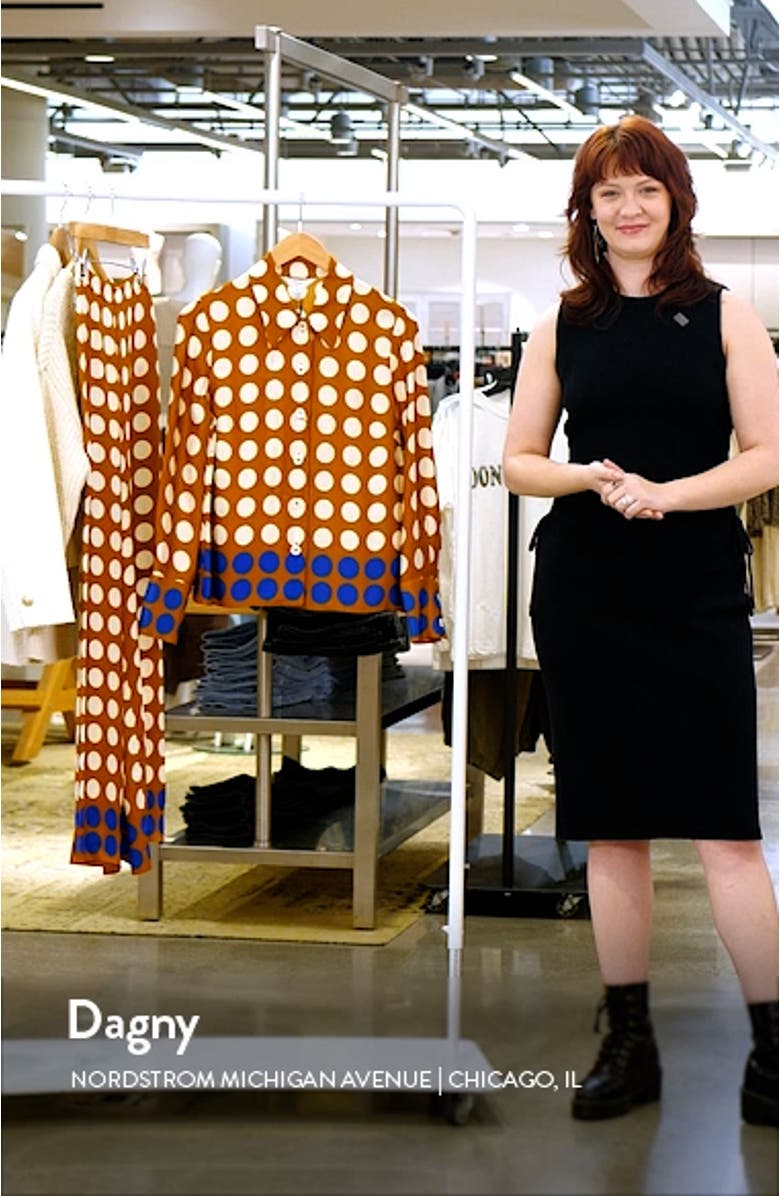 Elise Polka Dot Woven Top, sales video thumbnail