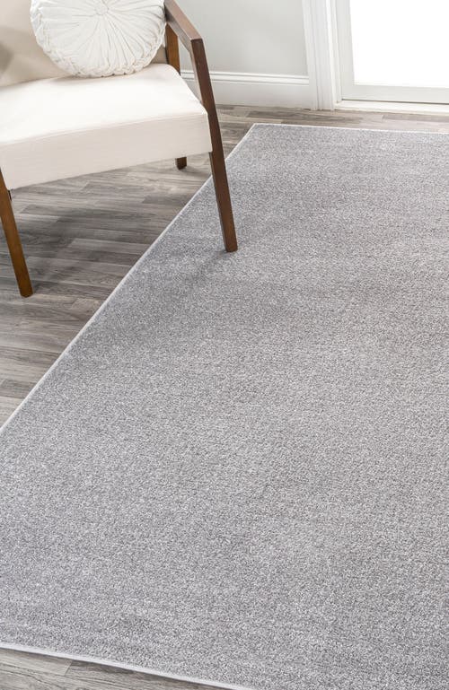 Jonathan Y Haze Solid Low-pile Area Rug In Gray