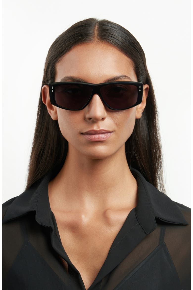 52mm Flat Top Sunglasses, Alternate, color, 0807-IR