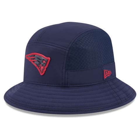 Men's New Era Navy New England Patriots 2026 Sideline Bucket Hat