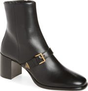 Prada Block Heel Ankle Bootie