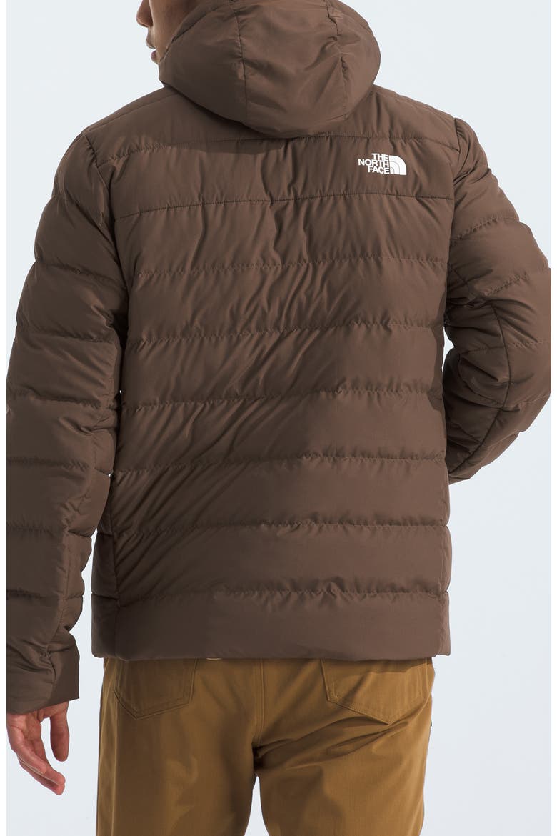 Aconcagua 3 Water Repellent Hood Jacket, Alternate, color, SMOKEY BROWN