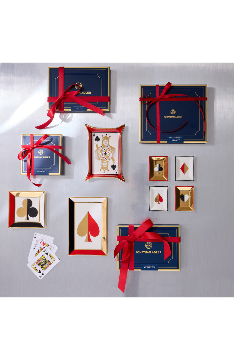 Jonathan Adler Dealer's Choice Square Tray, Alternate, color,