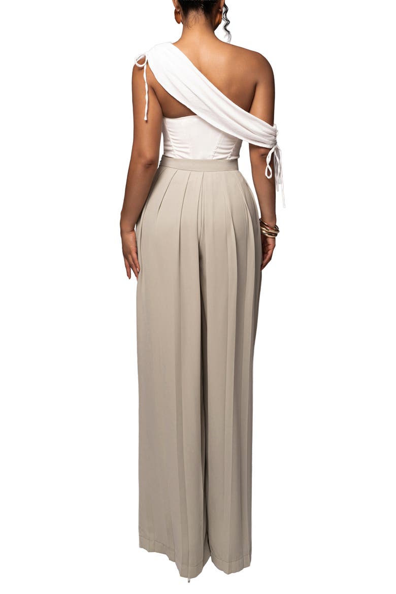 New Obsession Draped Top, Alternate, color, Off-White