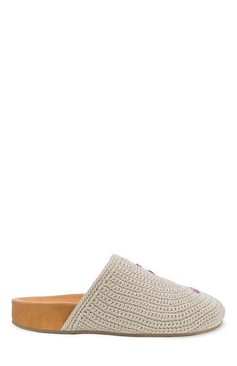 Bolinas Crochet Clog Shoe