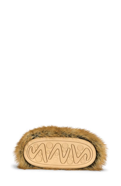 Azalea Wang Nadianna Faux Fur Bootie In Animal Print