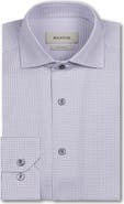 Bugatchi Devon OoohCotton® Optical Grid Print Button-Up Shirt