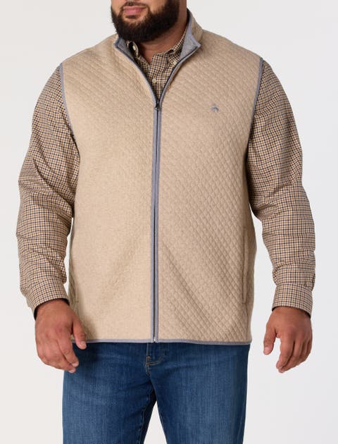 Big & Tall  Diamond Quilted Vest