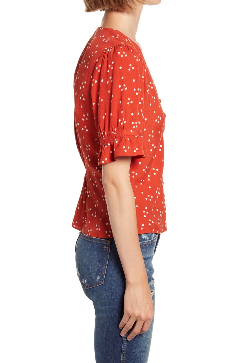 Polka Dot Daylight Top, Alternate, color, DOTTY DOT ESTRUSCAN CLAY