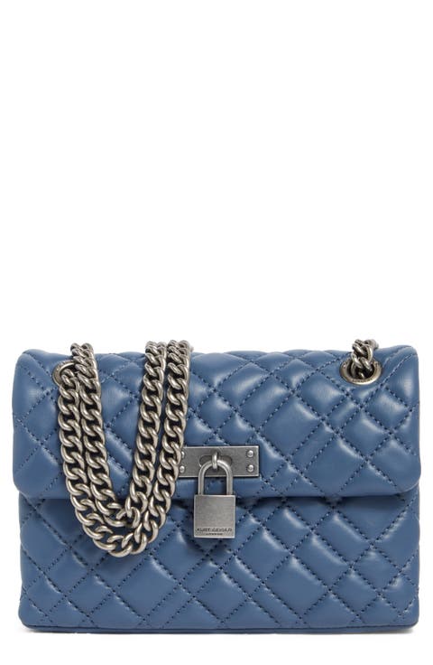 Mini Brixton Lock Leather Shoulder Bag