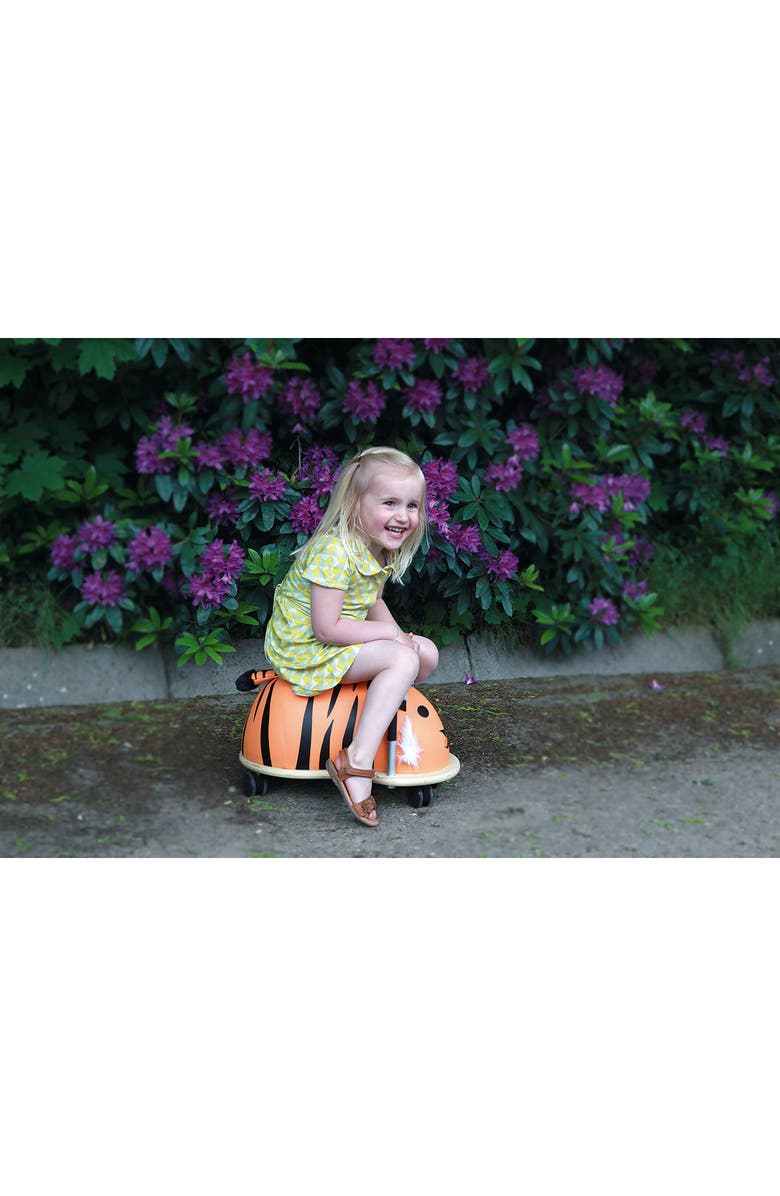 Scrunch Tiger Wheely Bug, Alternate, color, Multi
