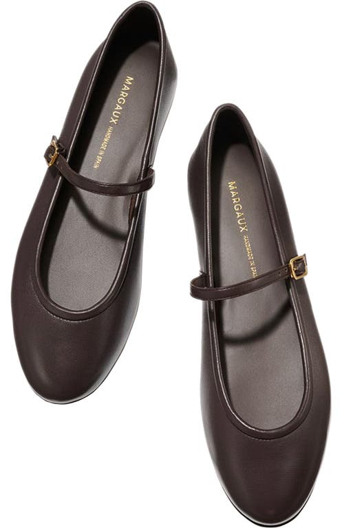 Margaux The Demi Jane Flat In Brown