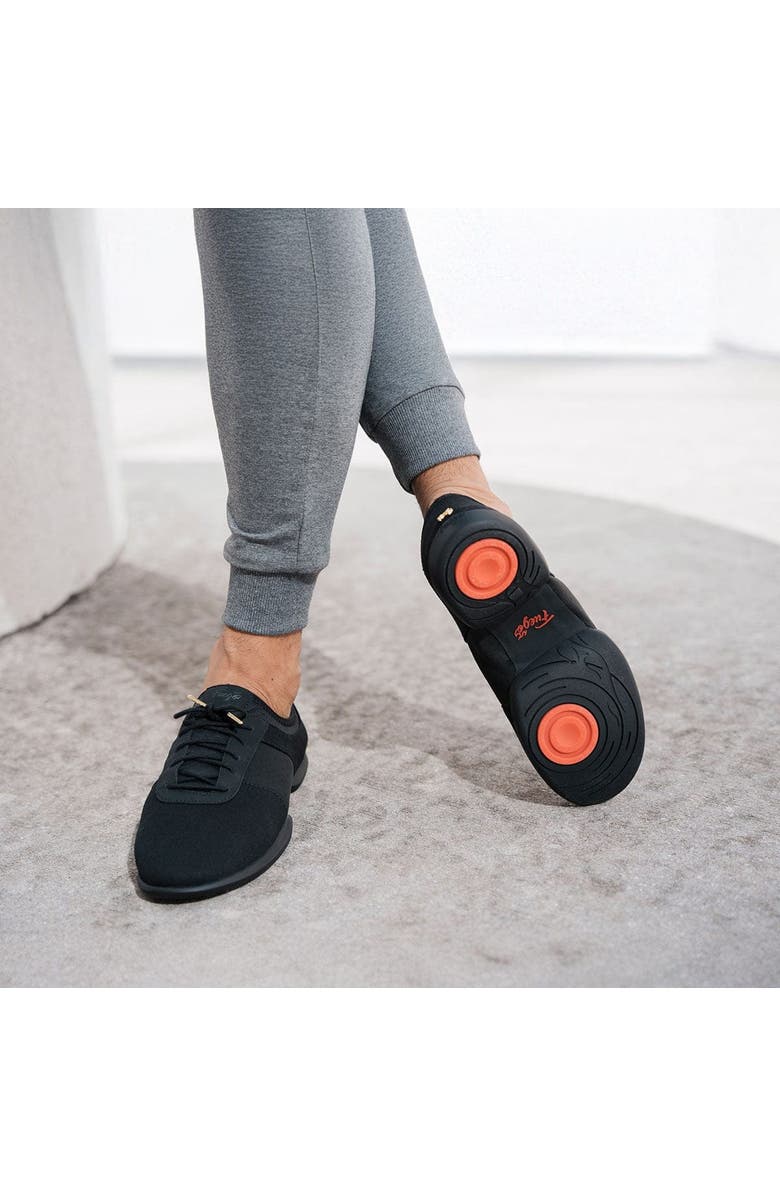 Fuego Men's Split-sole Sneaker, Alternate, color, All-Black