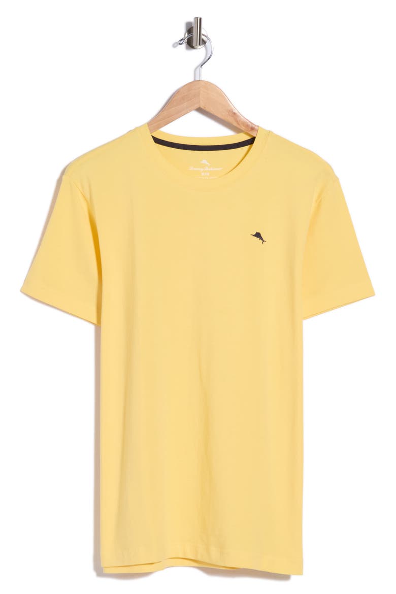 Stretch Cotton Sleep T-Shirt, Alternate, color, YELLOW
